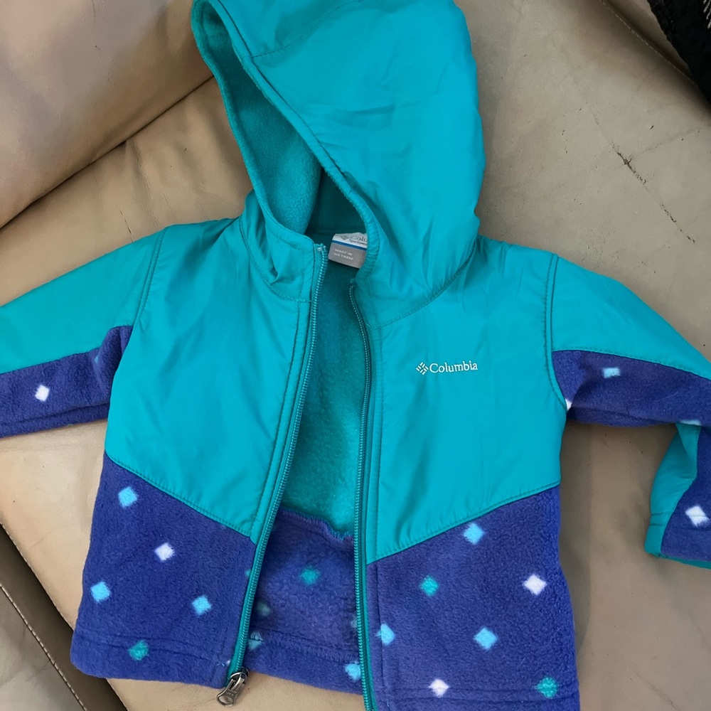 Columbia Green Fleece Jacket